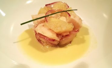 Pentola a pressione Fissler: insalatina di seppie e patate